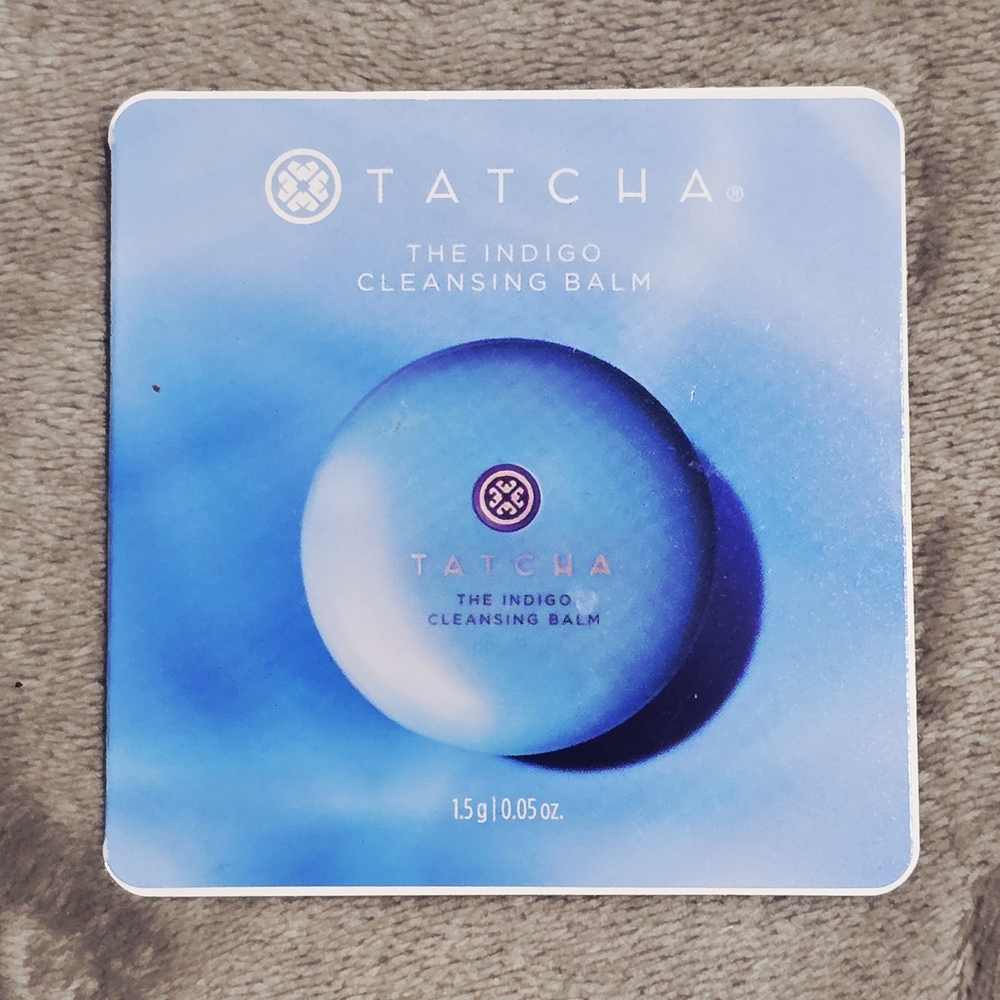 COMING SOON Tatcha The Indigo Cleansing Balm Moisturizing Makeup Remover sachet